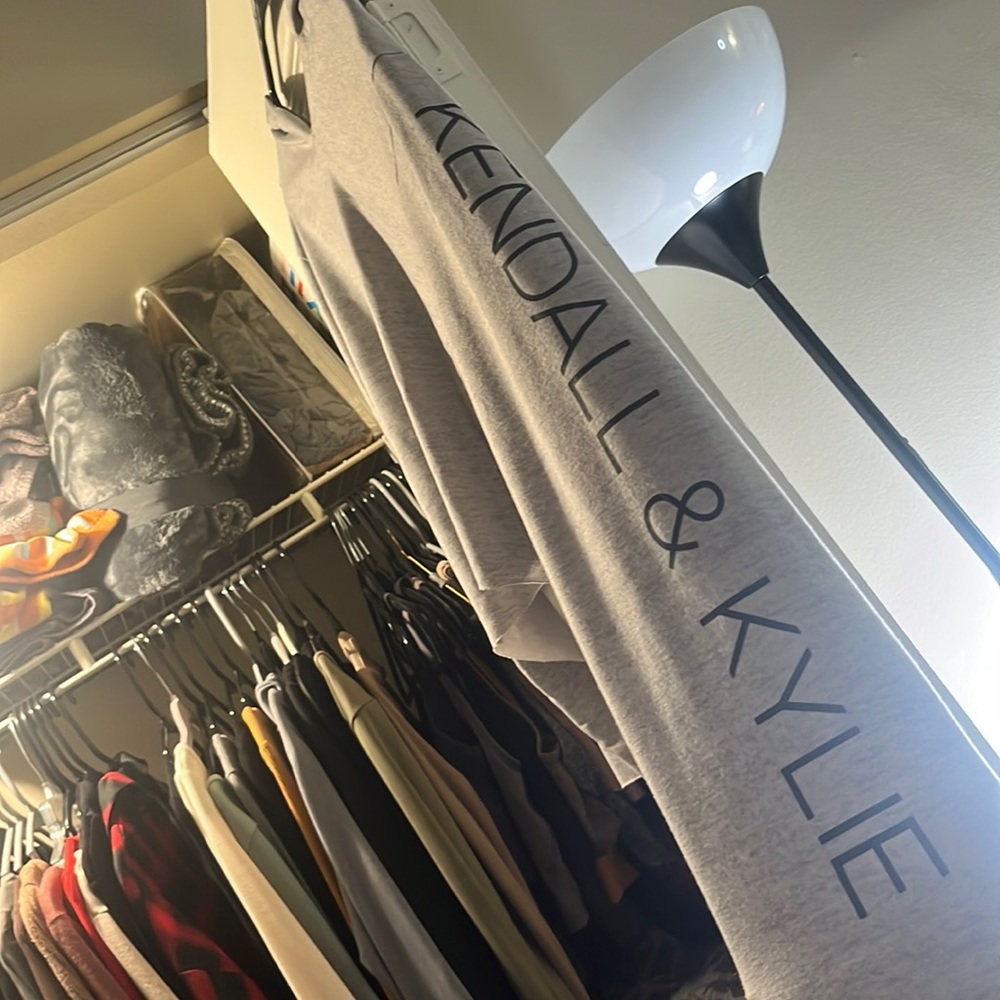 Kendall and Kylie cropped hoodie
